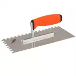 Gleter od nehrđajućeg čelika s aluminijskim nosačem i zubima od 8 mm, 13x28 cm Motive
