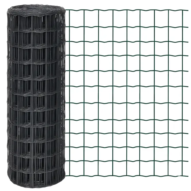 Zavarena mreža 1,5x20 m 100x75 mm antracit GME1520A