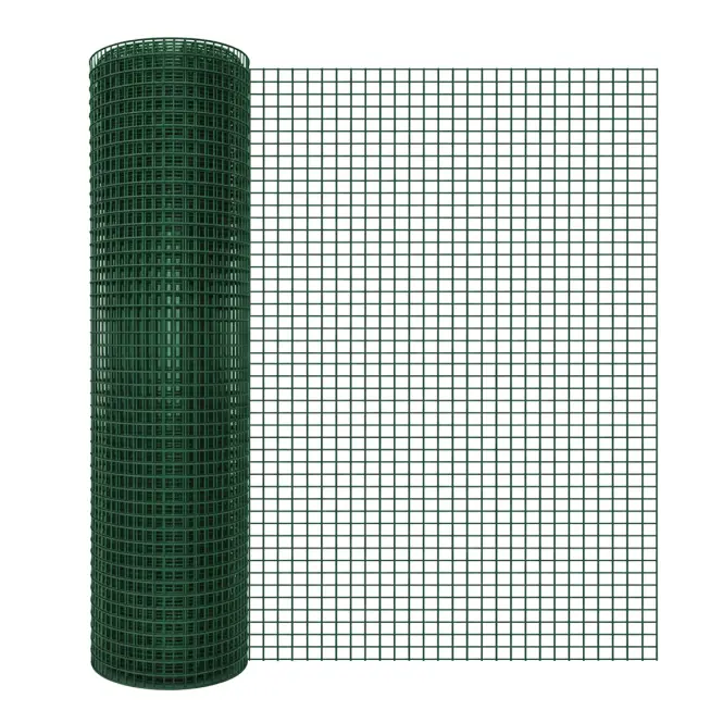 Zavarena žičana ograda 0,5x5 m 0,8 mm 12 mm zelena GMW055G