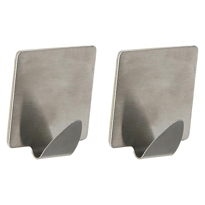 Metalna kuka srebro 2kom st0065a
