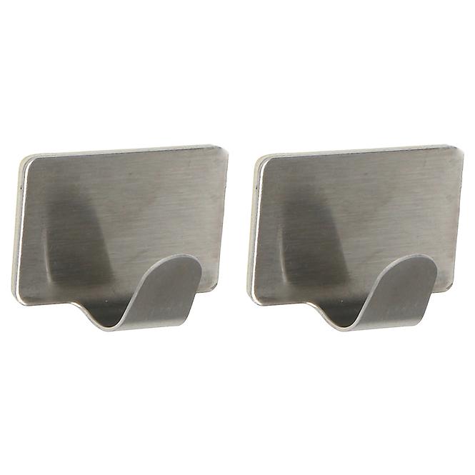 Metalna kuka srebro 2kom st0066a