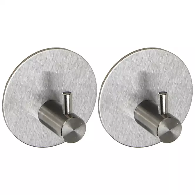 Metalna kuka srebro 2kom hk0127a