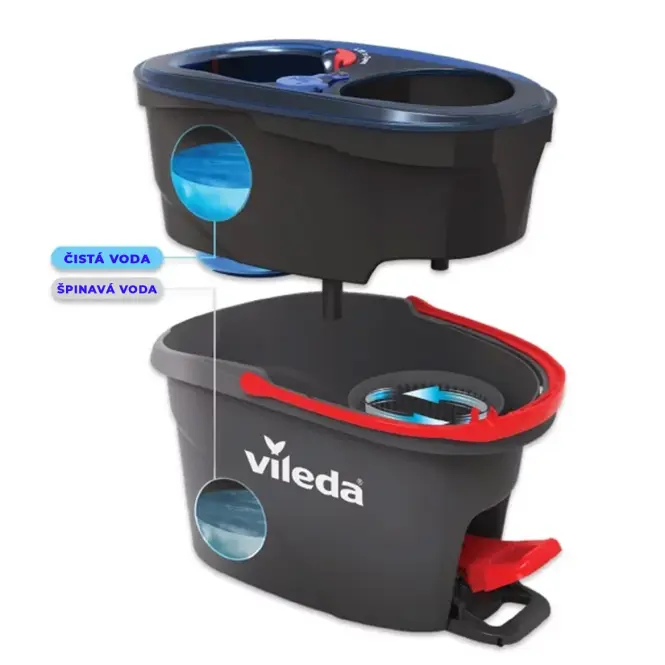 Rotirajući mop vileda h2pro 178332