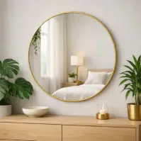 Ogledalo fi80 gold