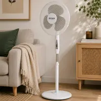 VENTILATOR FLOOR 40 BASIC VO2558 REMOTE WHITE