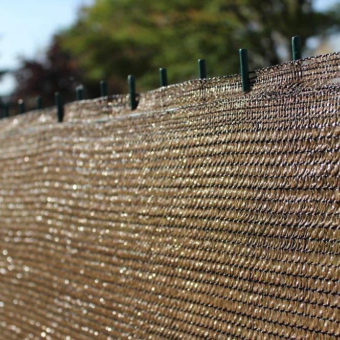 Zaštita od pogleda za ogradu 1,5/10 m smeđa