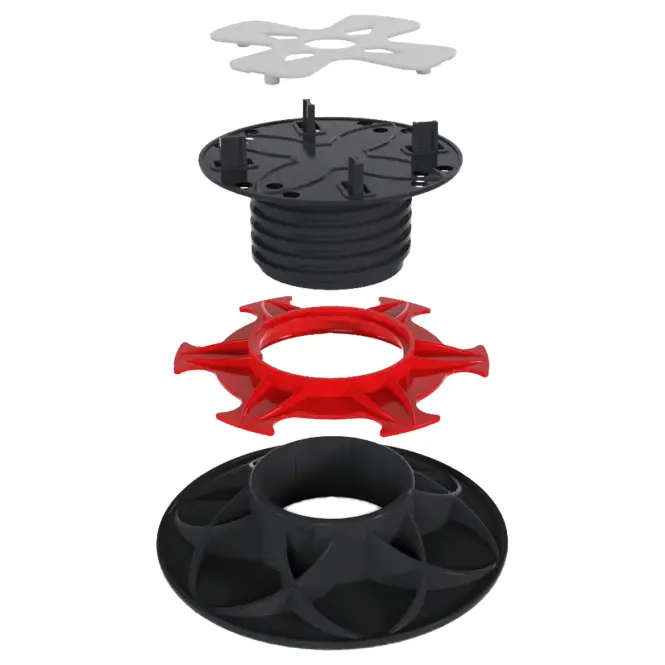 Podesivi nosač za terase Basic 55–90 mm,2