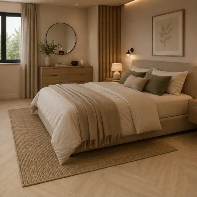Vodootporni laminat hrast Blonde Montanara 8mm AC5 Herringbone K847,3