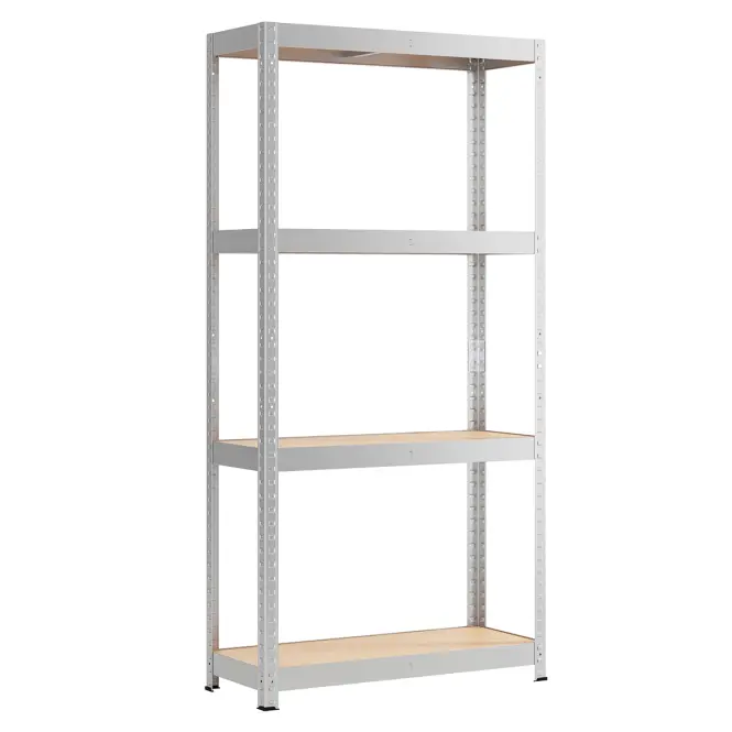 Metalni regal za odlaganje 175 cinka 150x70x30 - 4 police/175 kg