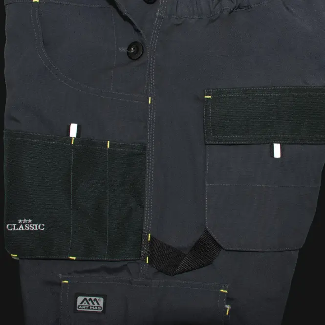 Zaštitne radne hlače CLASSIC GREY 54 (XL),5
