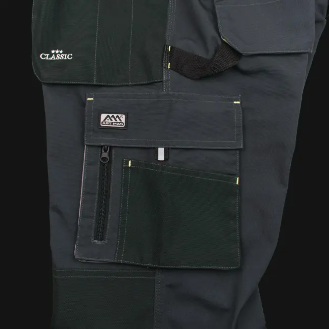 Zaštitne radne hlače CLASSIC GREY 54 (XL),6