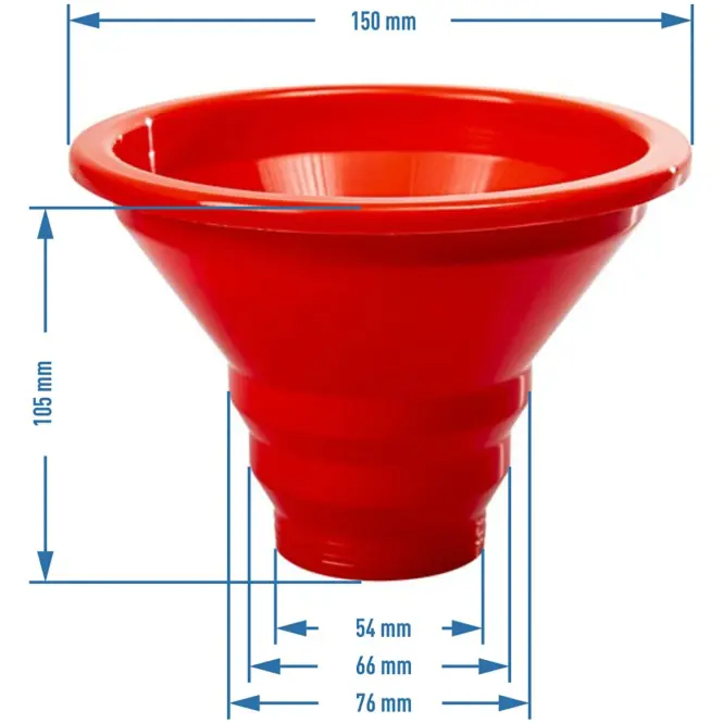 Lijevak za staklenke 150/55 mm