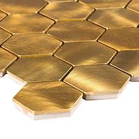 Mozaik pločica Gold hexagon 30/30/0,8