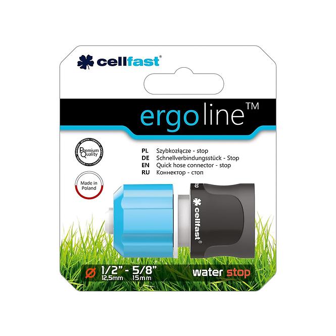 CELLFAST Brza spojnica za vrtno crijevo Stop Ergo 1/2 53-120