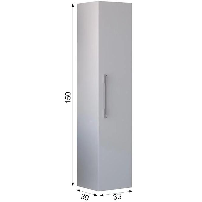 Visoki ormar POINT 33, bijeli
