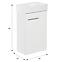 Set Smart D40 1 vrata L1406 bijeli,4