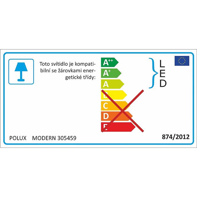 Svjetiljka Modern 1B 305459 LW1 crna