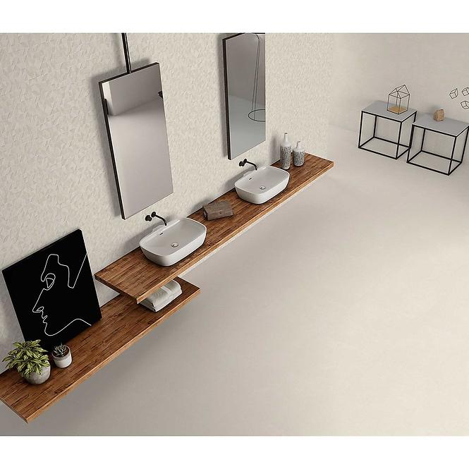 Glazirana zidna pločica Craft beige 25/75 rett.