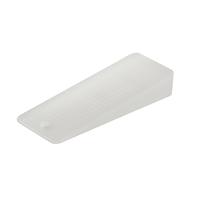 KLIN ZA VRATA 98X40X13MM, PLASTIKA, PROZIRNA