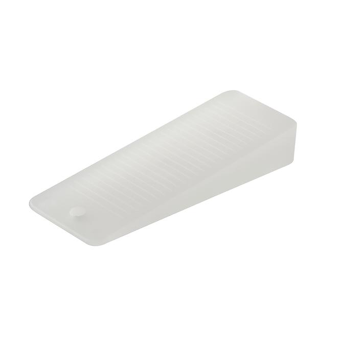 KLIN ZA VRATA 98X40X13MM, PLASTIKA, PROZIRNA