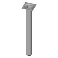 NOGA ZA NAMJEŠTAJ 25*25*300MM, SIVA