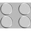 ODBOJNIK ZA VRATA O 18X1MM, SAMOLJEPLJIVI, PROZIRNI, 4,2