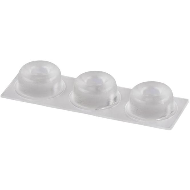 ODBOJNIK ZA VRATA O 22,3X10,1MM, SAMOLJEPLJIVI, PROZIRN
