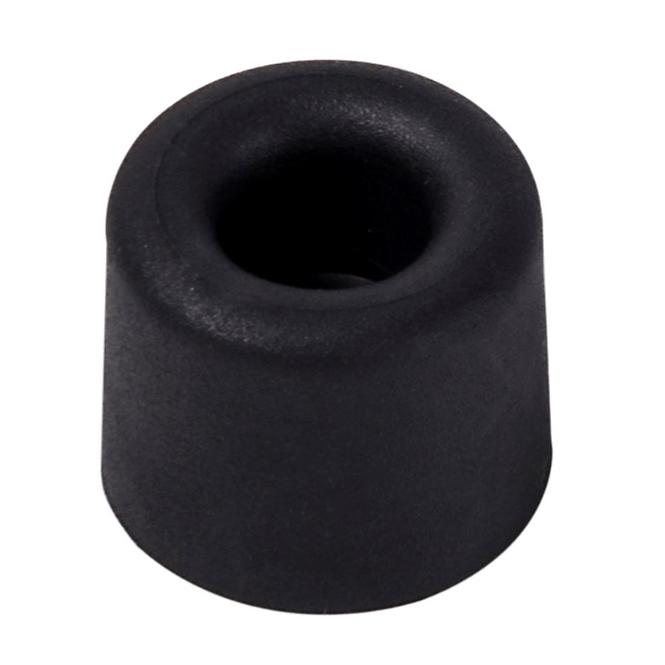 STOPICA ZA VRATA MALA O 29,5X25MM, CRNA