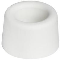 ZAUSTAVNIK ZA VRATA SREDNJI O 40X25MM, BIJELI