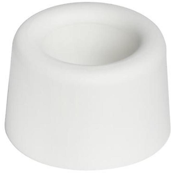 ZAUSTAVNIK ZA VRATA SREDNJI O 40X25MM, BIJELI