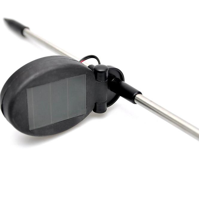 Solarna svjetiljka GLE7545F Led metal, D: 7,5cm, H: 45cm,