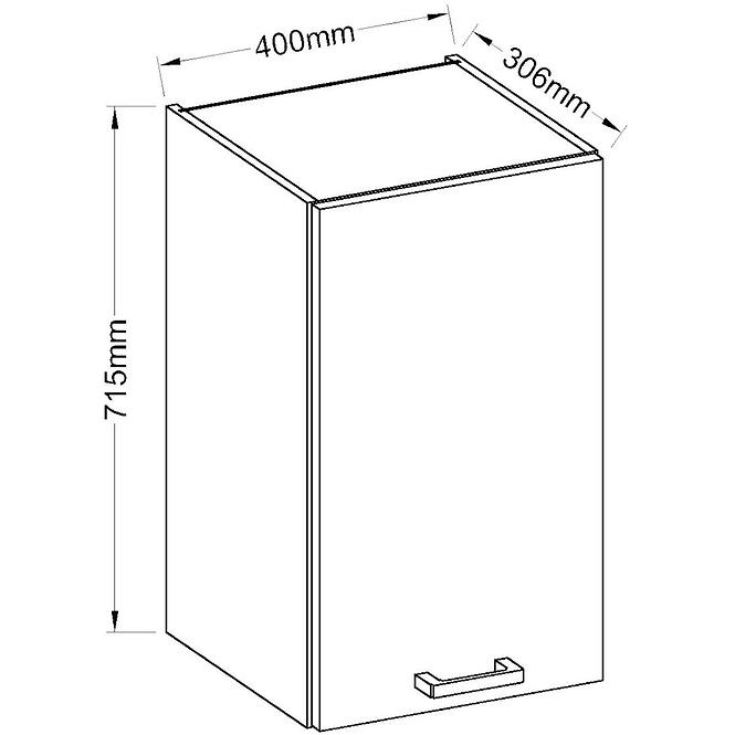 Kuhinjski ormar Bianka 40G-72