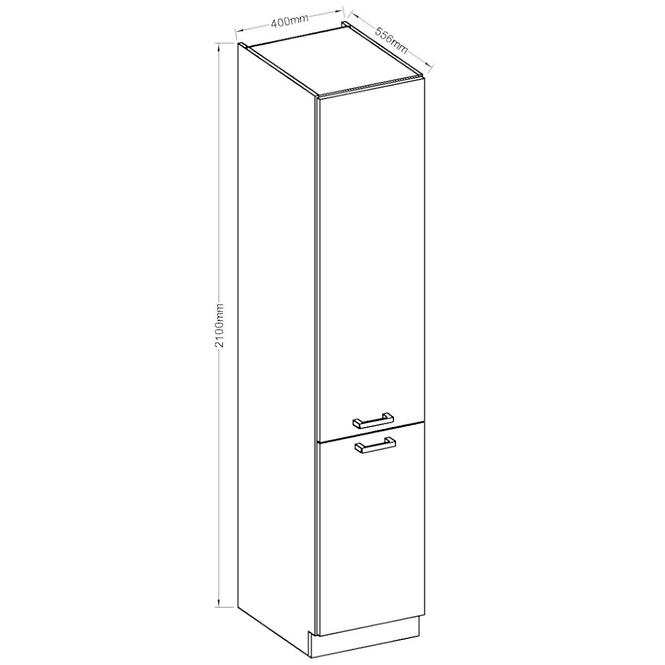 Kuhinjski ormar Bianka 40DK-210 2F