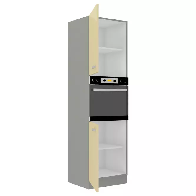 Kuhinjski ormar Karmen 60 DP / 210 2F krema