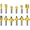 Set glodalica za oborene rubove 8 mm 12 kom,2