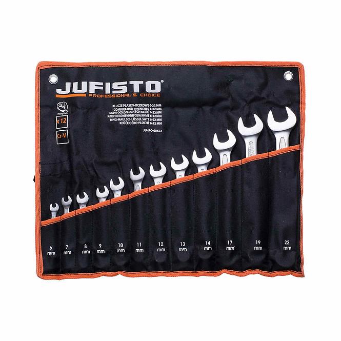 SET PRSTENASTO ČELJUSNI KLJUČ  6-22 MM; 12 KOM