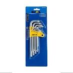 SET TORX KLJUČEVA CRV; T10-50  9KOM