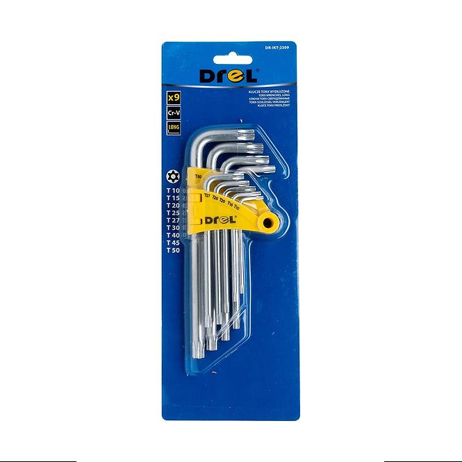 SET TORX KLJUČEVA CRV; T10-50  9KOM