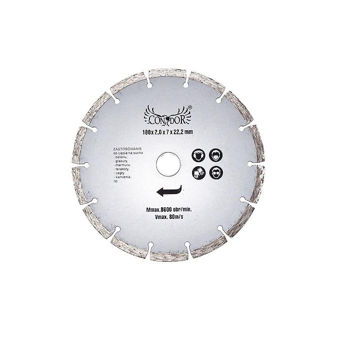 REZNI DISK DIY SUŠA SEGMENT 180MM