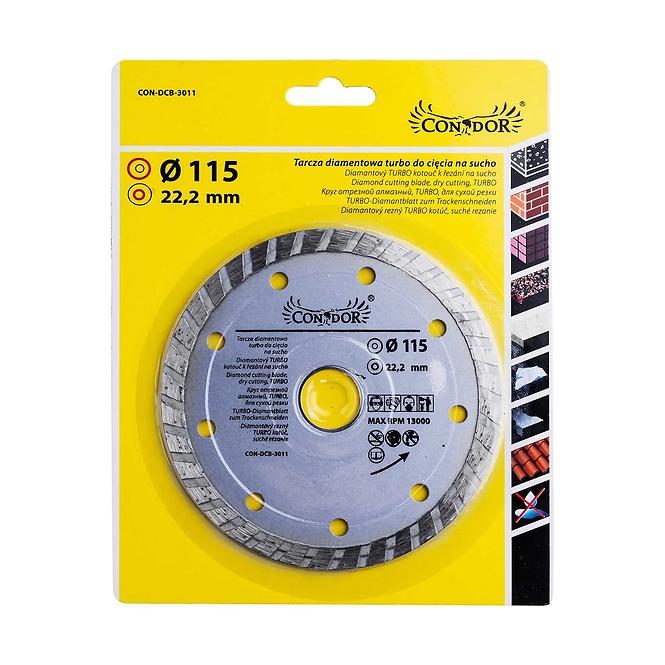 REZNI DISK DIY SUŠA TURBO 115 MM