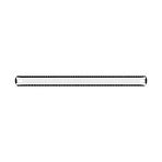 REZERVNI LIST PILE ZA METAL 300X25 MM