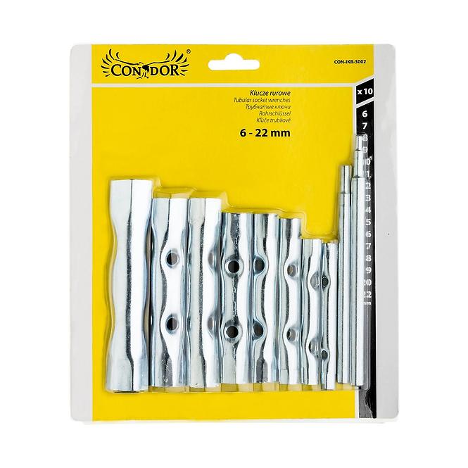 SET KLUČEVA CJEVASTI 6,0-22 MM; 8KOM