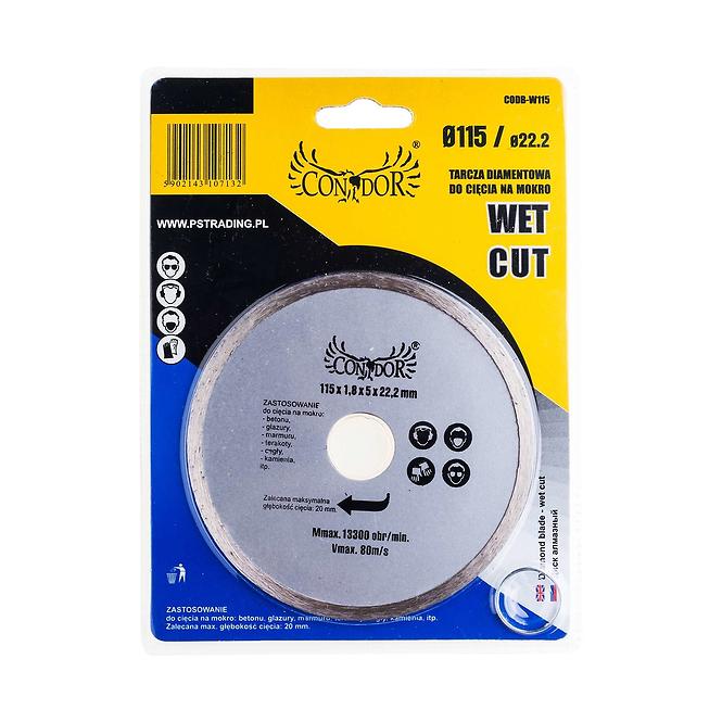 REZNI DISK DIY MOKRA TURBO 115 MM
