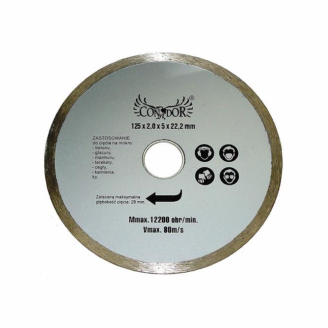 REZNI DISK DIY MOKRA TURBO 125 MM
