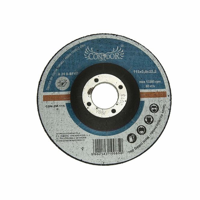 REZNI DISK KORUND METAL 115X3MM CON-TMD-1120