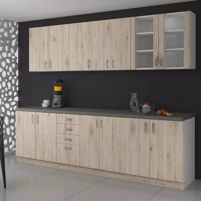 Kuhinjski ormar Sara sonoma 80ZL 2F BB,3