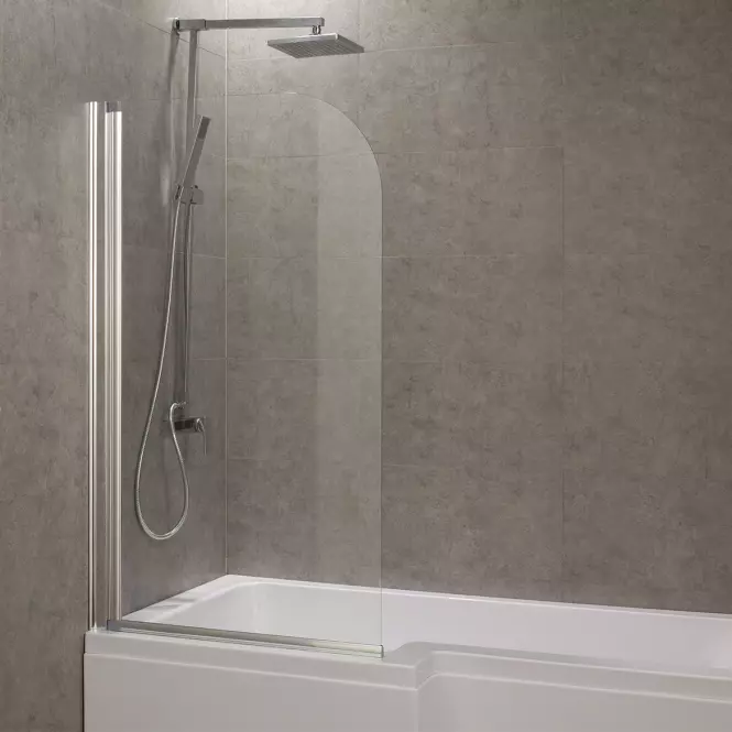 Paravan za kadu HX112 75/130 cire-krom,3