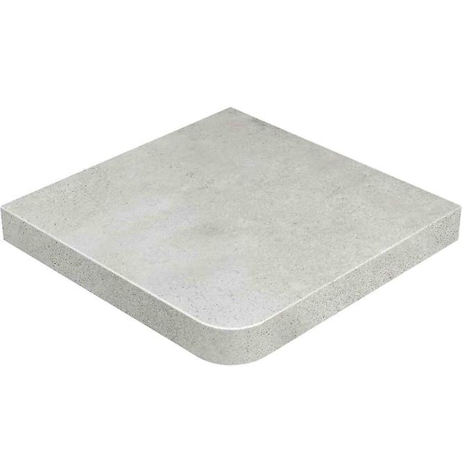 Kutna pločica za gazište stepenica Esq. Recto urban gris 31,5/31,5