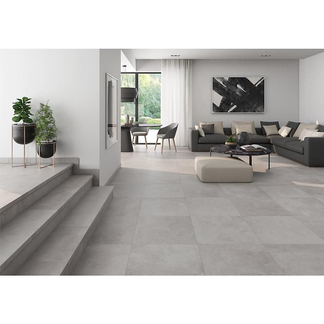 Kutna pločica za gazište stepenica Esq. Recto urban gris 31,5/31,5