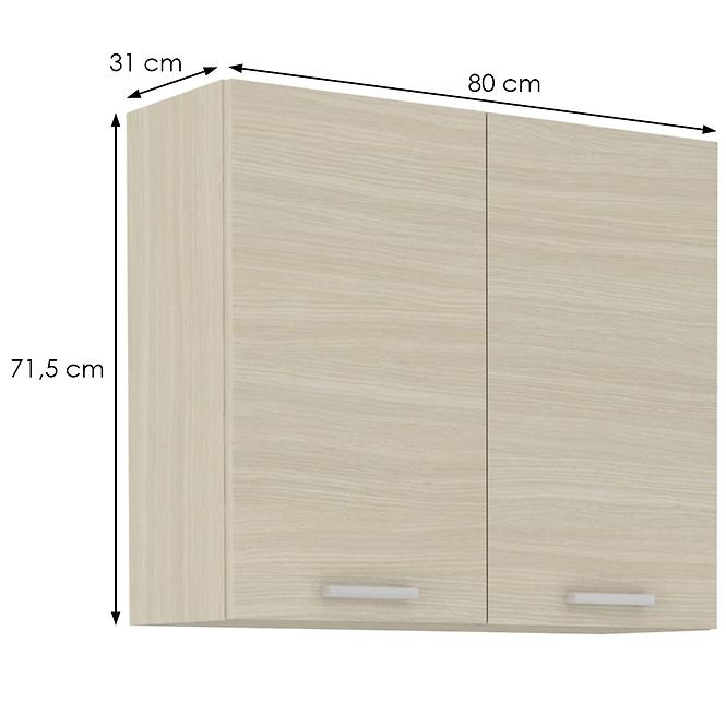 Kuhinjski ormar Wiktoria Chamonix / Legno 80G-72,2